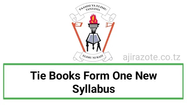 Tie Books Form One New Syllabus