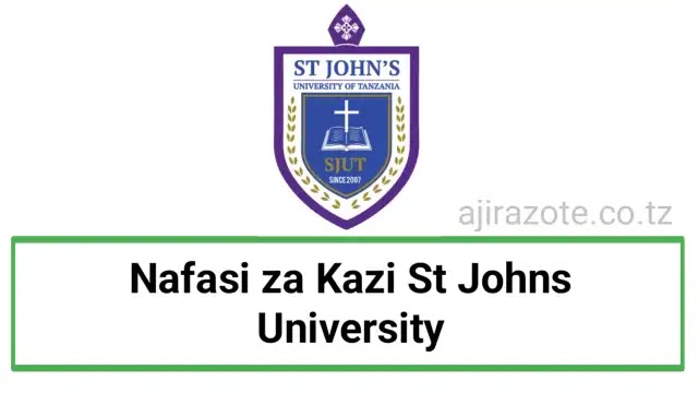 Nafasi za Kazi St Johns University