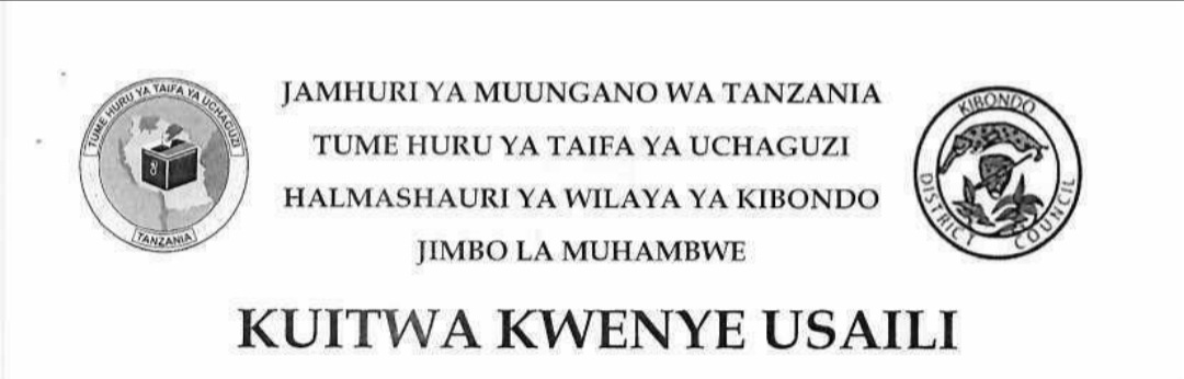 Kibondo Dc Usaili Wasimamizi wa Uchaguzi