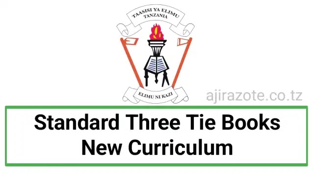 Tie Books Standard Three New Syllabus