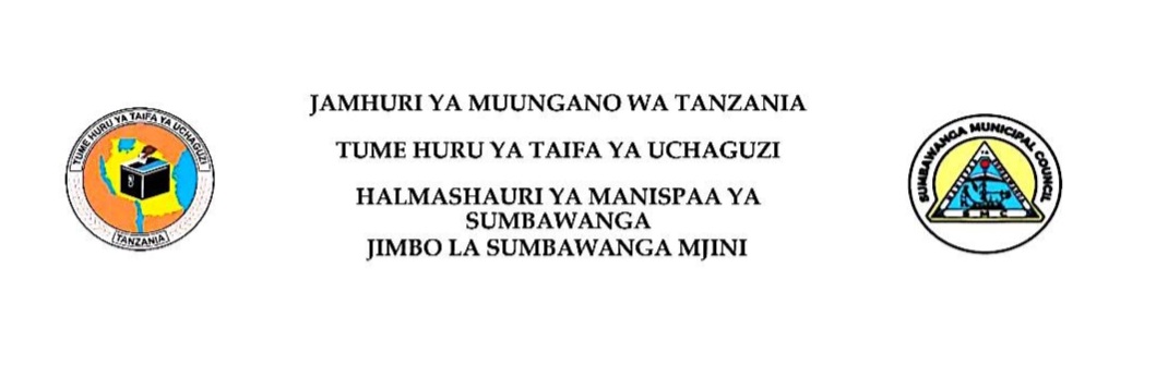 Sumbawanga Kuitwa Usaili Uchaguzi Mkuu