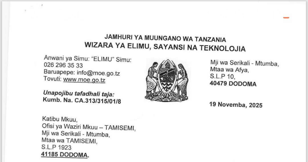 Download Mihula ya Masomo 2026 Shule za Awali, Msingi na Sekondari