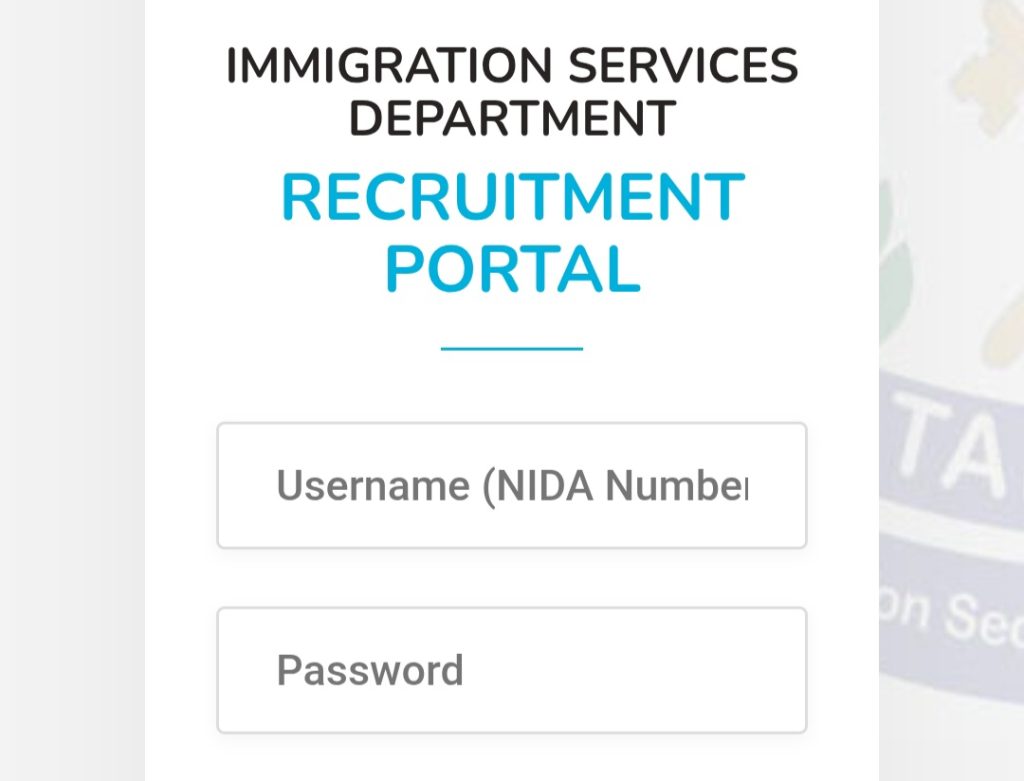 Mfumo wa Maombi ya Ajira Uhamiaji