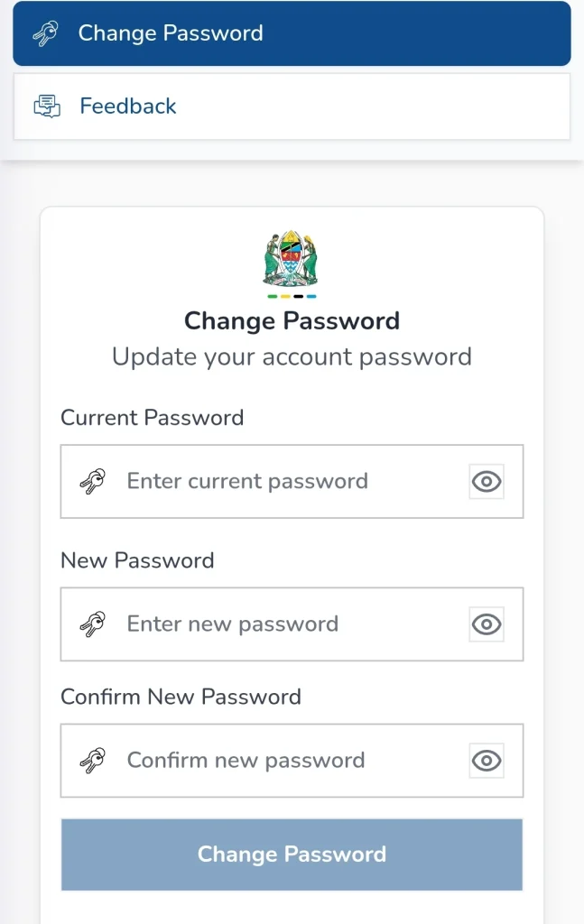 Jinsi ya Kubadilisha Password Iliyo Expire Ajira Portal