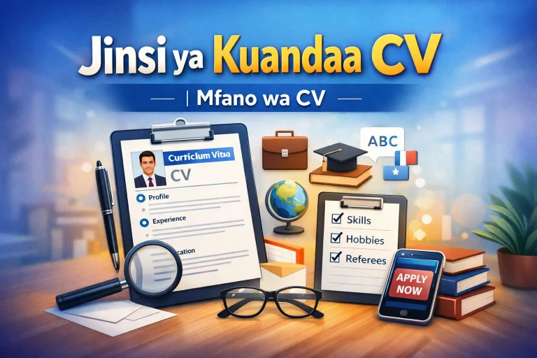 Mfano wa CV - Curriculum Vitae