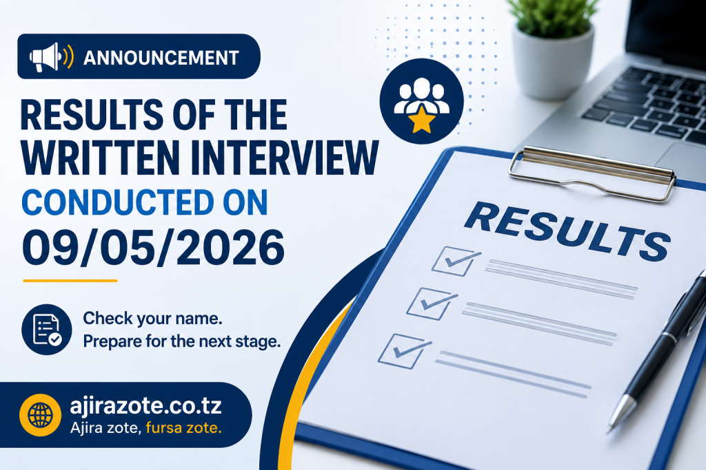 Results of the Written Interview Conducted on 09/05/2026
